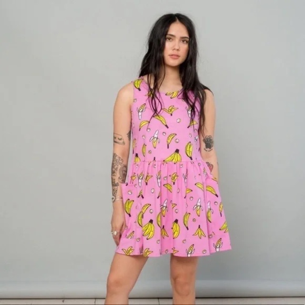 Nooworks Medium Bananas with Boobs dress (has some armpit wear)